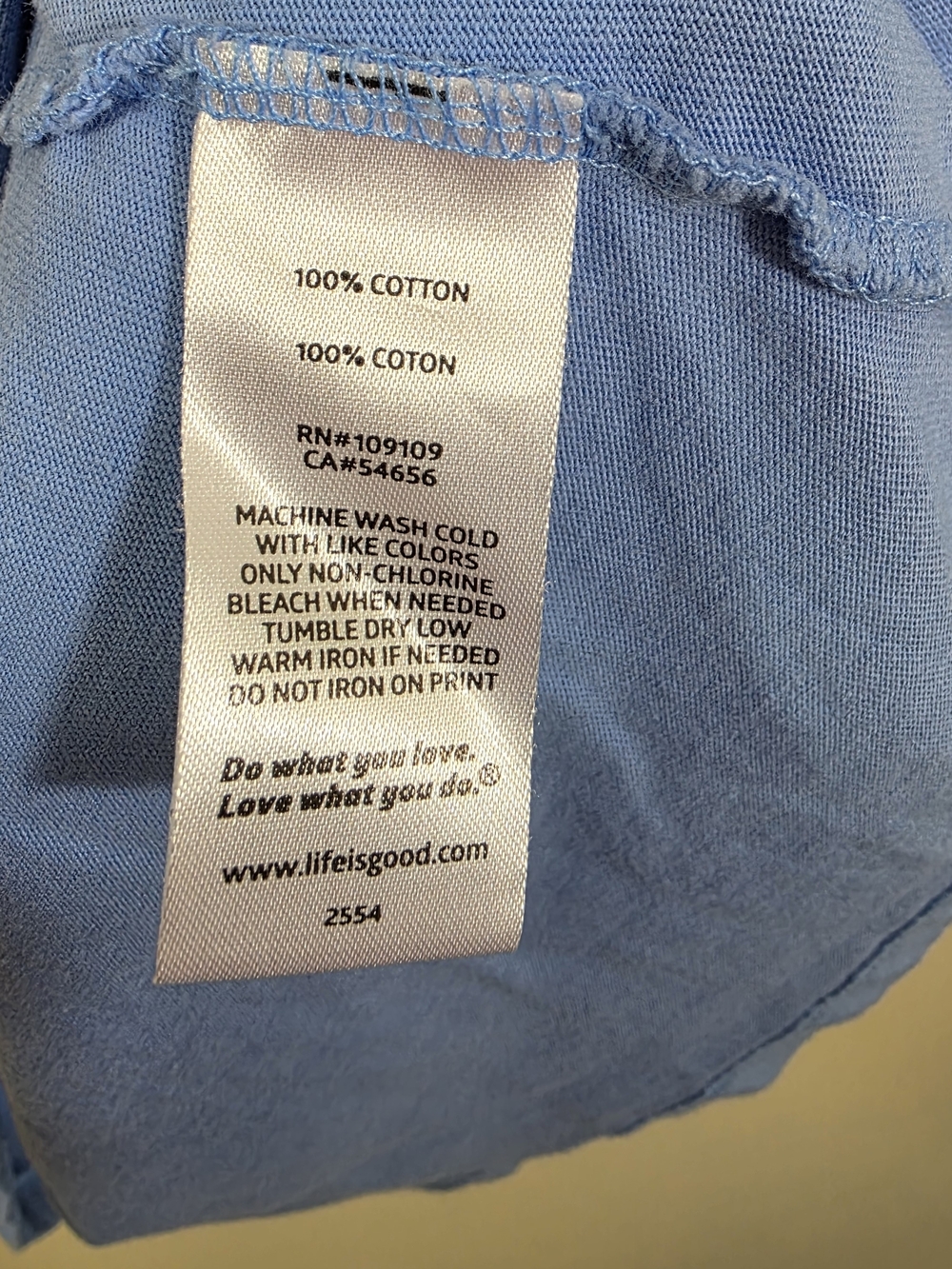Life is Good Women’s Blue 'Totality Prepared' Solar Eclipse Cat Graphic Tee Sz L - Picture 7 of 9